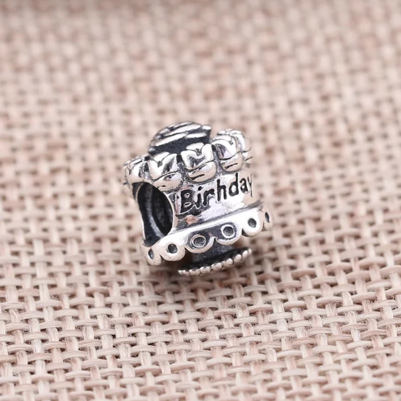 (image for) PANDORA Birthday Cake Charm - 791289 - View 3