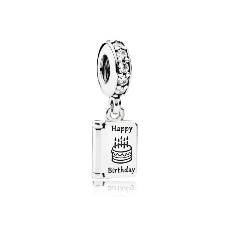 (image for) PANDORA Birthday Wishes Pendant Charm - 791723CZ - Product Image