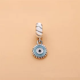 PANDORA Blue Dangle Eye Dangle Charm - 790529EB PANDORA Blue Dangle Eye Dangle Charm - 790529EB