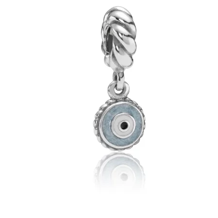 PANDORA Blue Dangle Eye Dangle Charm - 790529EB