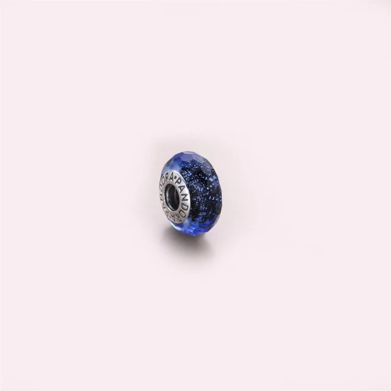 (image for) PANDORA Blue Fascinating Iridescence Charm - 791646 - View 3
