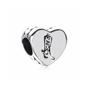 (image for) PANDORA Boot heart charm - PS00178-1