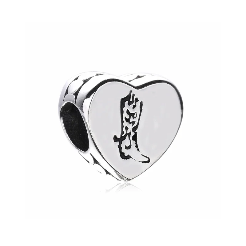 (image for) PANDORA Boot heart charm - PS00178-1 - Product Image