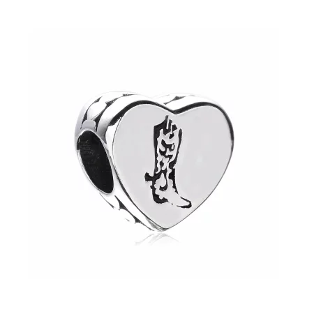 PANDORA Boot heart charm - PS00178-1 PANDORA Boot heart charm - PS00178-1