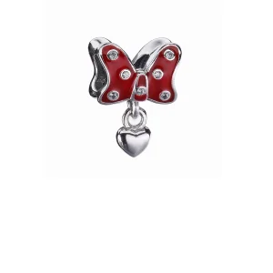 (image for) PANDORA Bow with Heart Charm - PJ00298-1