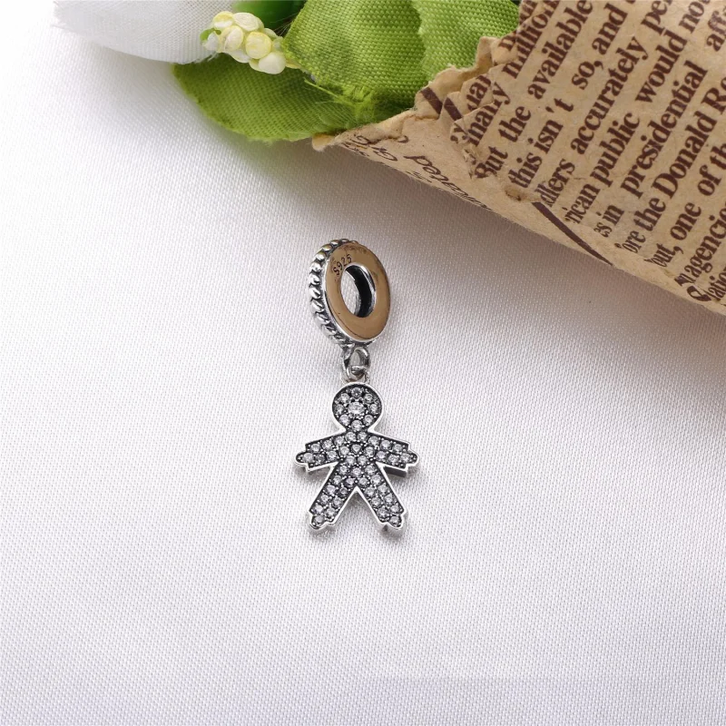 (image for) PANDORA Boy Dangle - 7ZL6TTbx - View 2