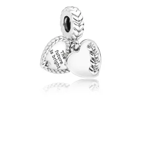 PANDORA Bright Seeds Charm, Clear CZ - 797581CZ