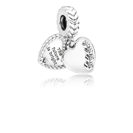 PANDORA Bright Seeds Charm, Clear CZ - 797581CZ