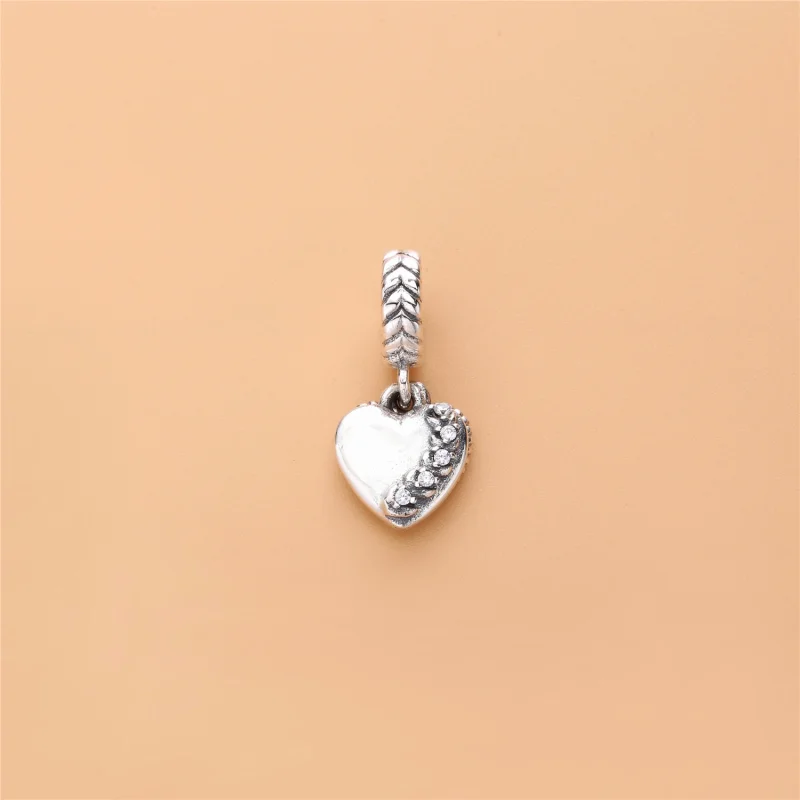 (image for) PANDORA Bright Seeds Dangle Charm, Clear CZ - 797581CZ - View 2