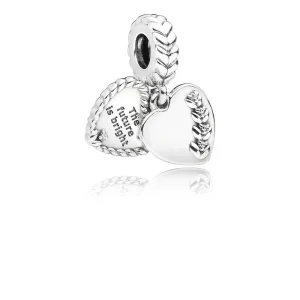 (image for) PANDORA Bright Seeds Dangle Charm, Clear CZ - 797581CZ