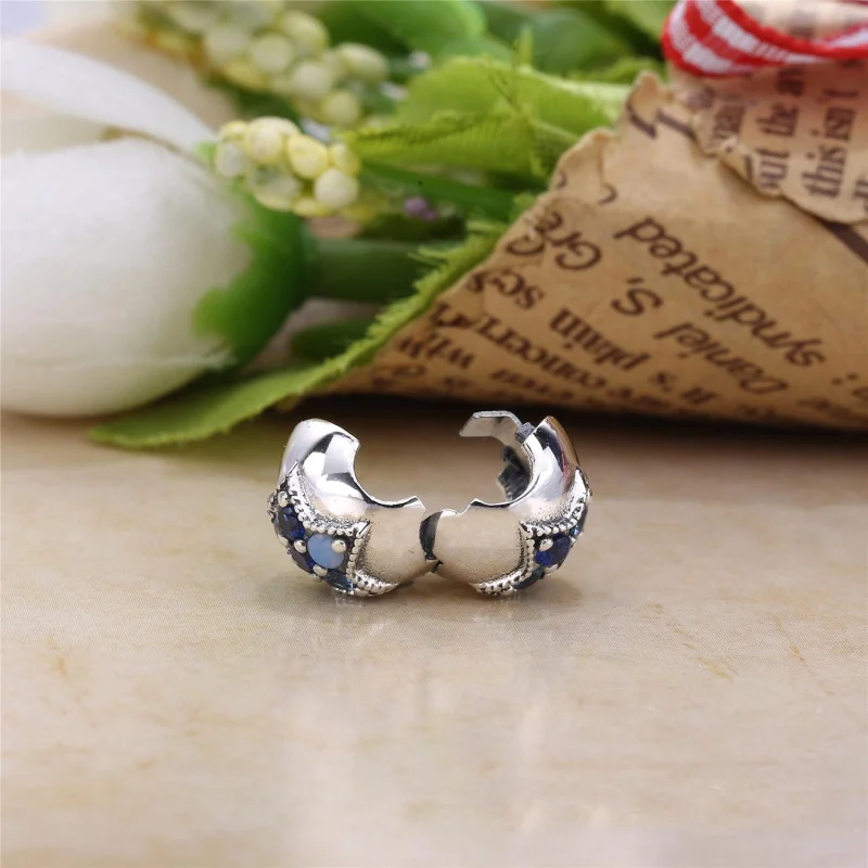 (image for) PANDORA Bright Star Clip, Multi-Colored Crystals - 796380NSBMX - View 4