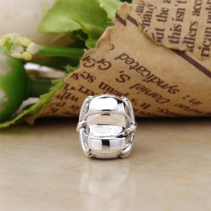 (image for) PANDORA Brilliant Heart Bow Charm - 797303 - View 4