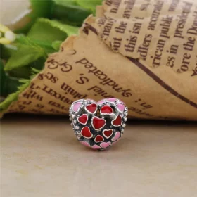 PANDORA Burst of Love Charm, Mixed Enamel - 796557ENMX PANDORA Burst of Love Charm, Mixed Enamel - 796557ENMX