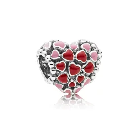PANDORA Burst of Love Charm, Mixed Enamel - 796557ENMX PANDORA Burst of Love Charm, Mixed Enamel - 796557ENMX