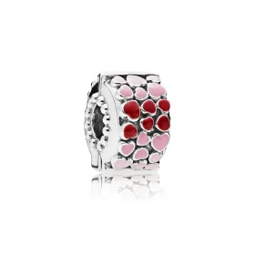 PANDORA Burst of Love Clip, Mixed Enamel - 796594ENMX PANDORA Burst of Love Clip, Mixed Enamel - 796594ENMX