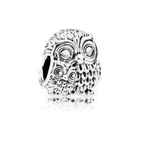 PANDORA Charming Owls Charm - 791966 PANDORA Charming Owls Charm - 791966