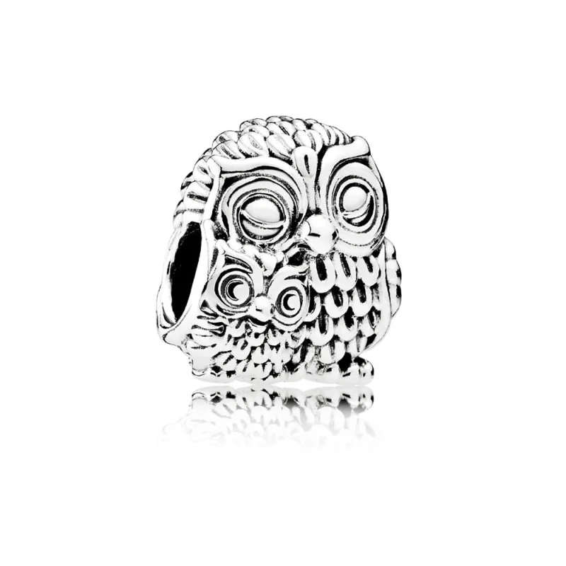 (image for) PANDORA Charming Owls Charm - 791966 - Product Image