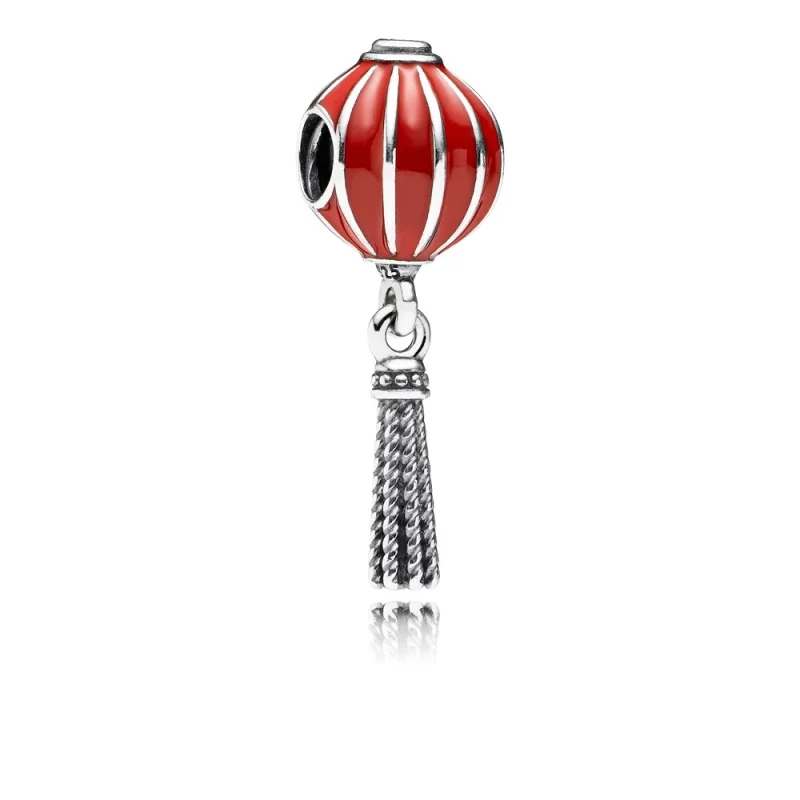 (image for) PANDORA Chinese Lantern Dangle Charm, Red Enamel - 791299EN09 - Product Image