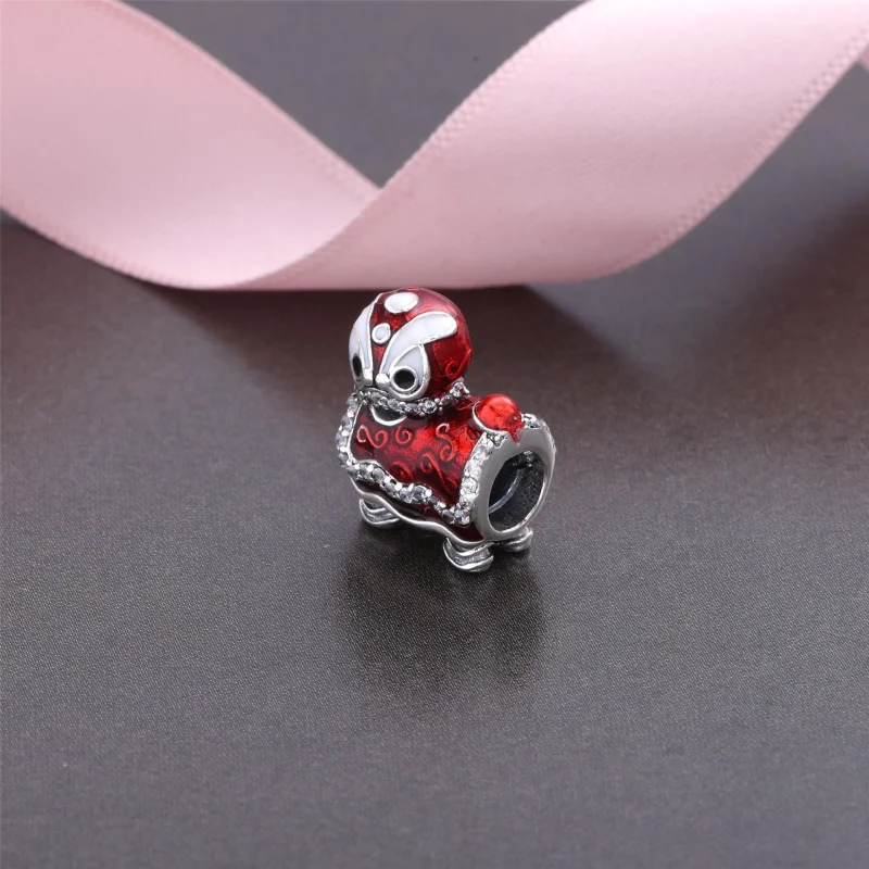 (image for) PANDORA Chinese Lion Dance Charm - 792043CZ - View 3