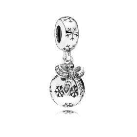 PANDORA Christmas Bauble Dangle Bead - 791410CZ PANDORA Christmas Bauble Dangle Bead - 791410CZ