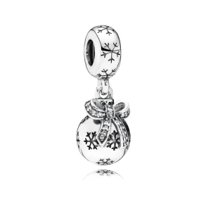 (image for) PANDORA Christmas Bauble Dangle Bead - 791410CZ