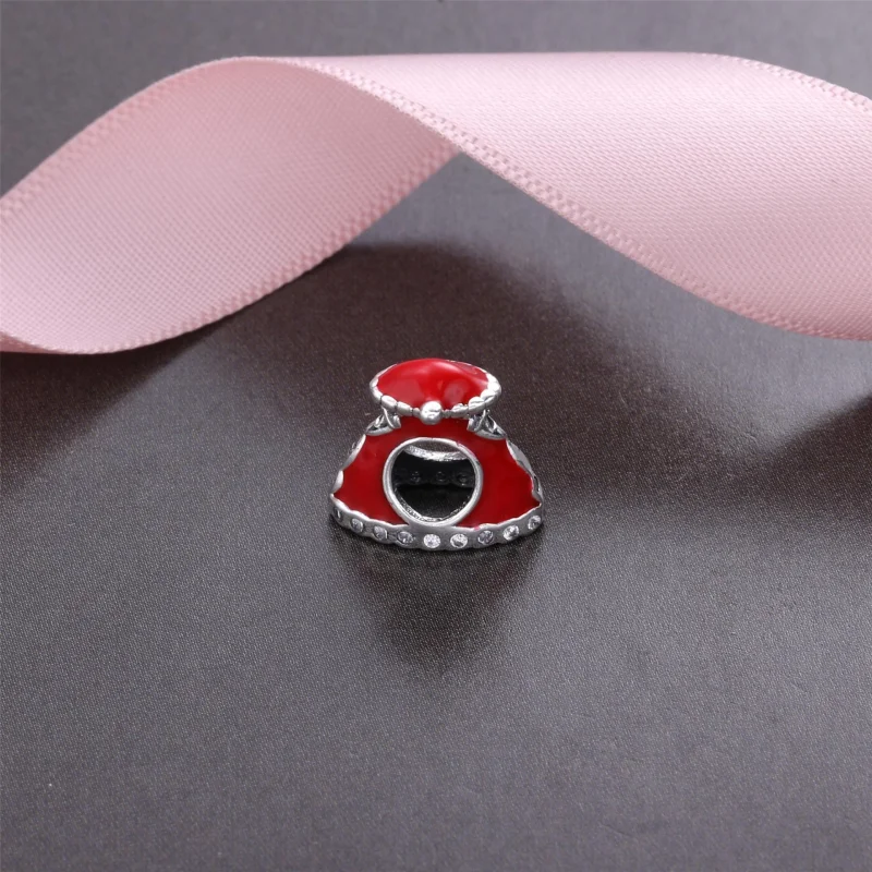 (image for) PANDORA Christmas dress Charm - PD0096-1 - View 3