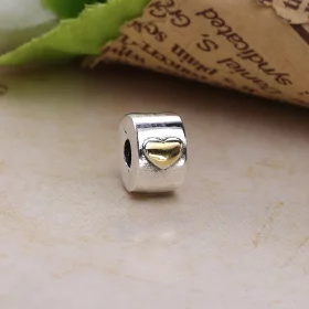 PANDORA Classic Heart Clip - 792080 PANDORA Classic Heart Clip - 792080