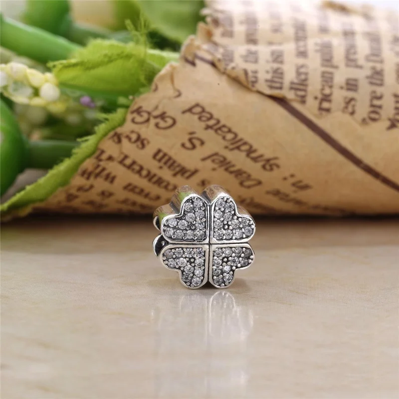 (image for) PANDORA Clover Charm - 791805CZA - View 2