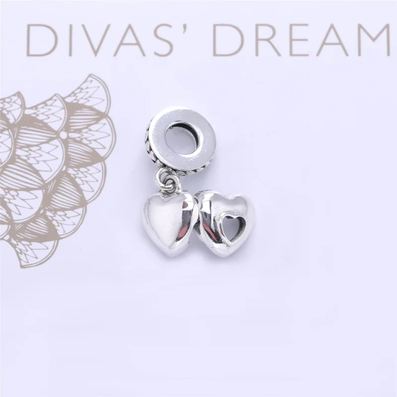 (image for) PANDORA Club Charm 2017, 0.01ct TW h/vs diamond - 792092D Dangle - View 3