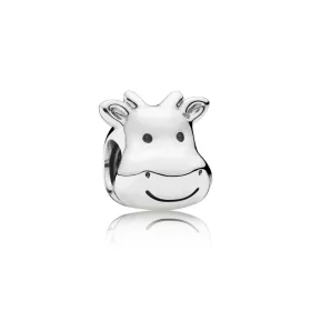 PANDORA Cow silver charm - 791748