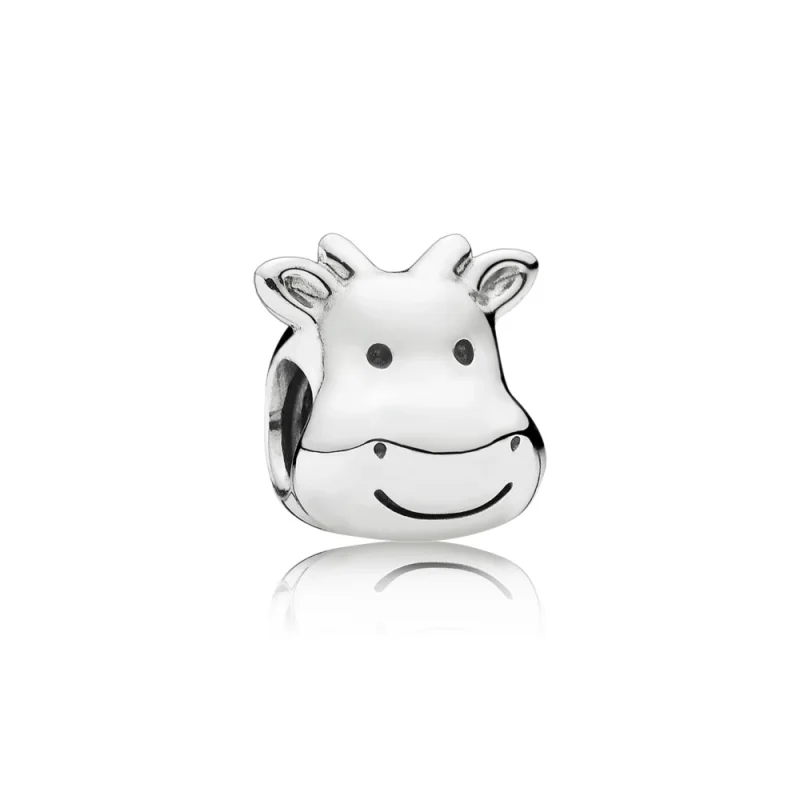 (image for) PANDORA Cow silver charm - 791748 - Product Image