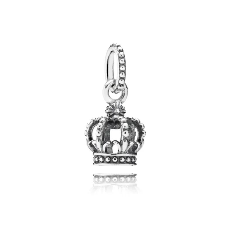 (image for) PANDORA Crown Pendant Charm - 791376 - Product Image