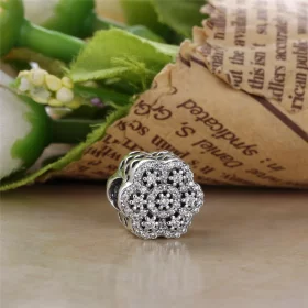 PANDORA Crystalized Floral Charm, Clear CZ - 791998CZ PANDORA Crystalized Floral Charm, Clear CZ - 791998CZ