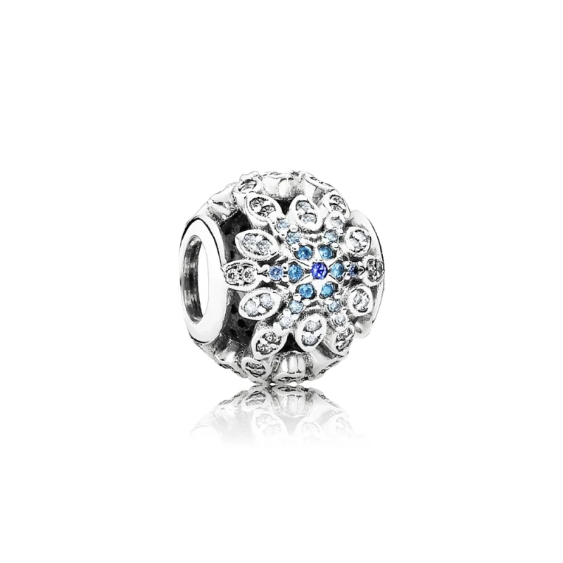 (image for) PANDORA Crystallised Snowflake Charm - 791760NBLMX - Product Image