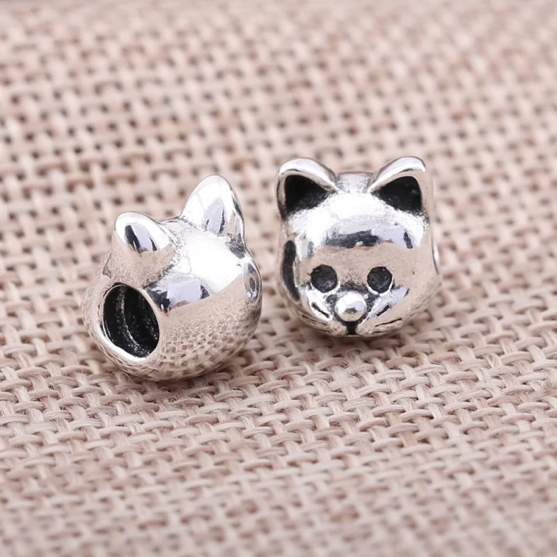 (image for) PANDORA Curious Cat Charm - 791706 - View 3