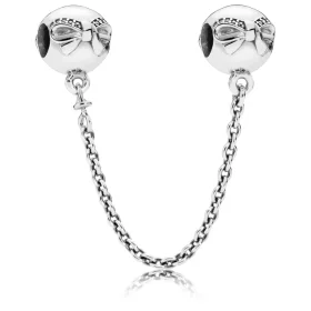 PANDORA Dainty Bow Safety Chain - 791780CZ PANDORA Dainty Bow Safety Chain - 791780CZ