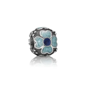 (image for) PANDORA Daisy, Blue Enamel Charm - 790433EB