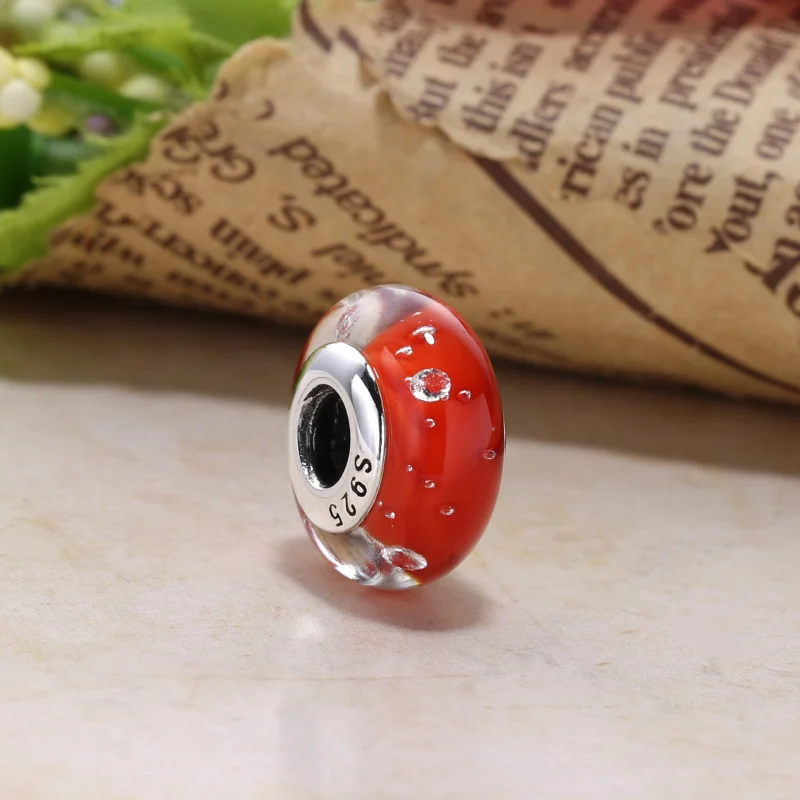 (image for) PANDORA Dark Blue Effervescence, Clear Cz Bead Charm - 791630CZ - View 8