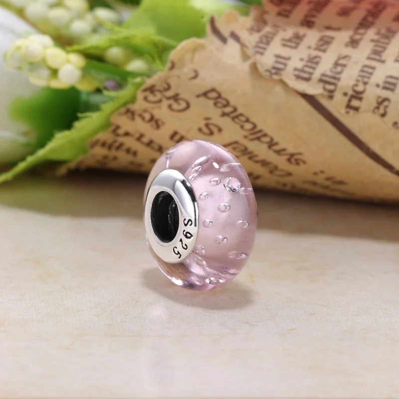 (image for) PANDORA Dark Blue Effervescence, Clear Cz Bead Charm - 791630CZ - View 12