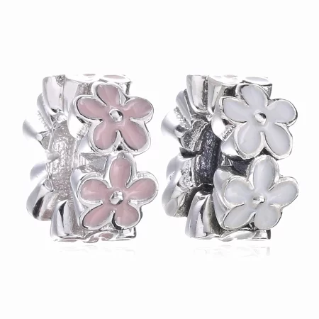 PANDORA Darling Daisies Spacer Charm - 791495EN12