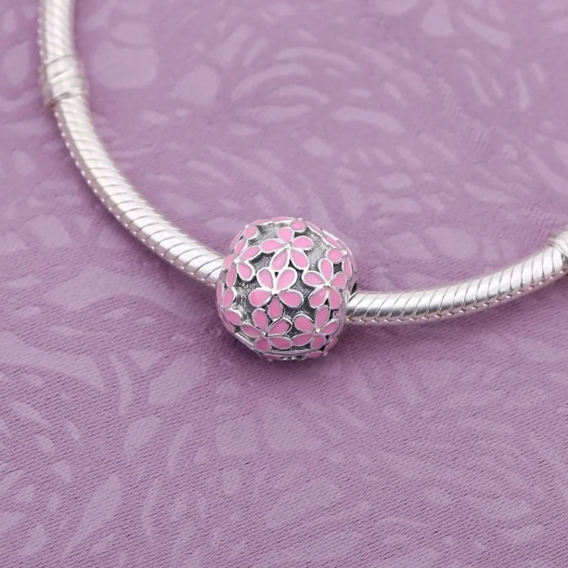 (image for) PANDORA Darling Daisy Meadow Clip - 791494EN12 - View 2