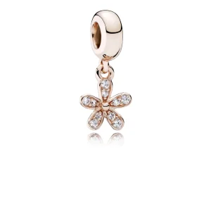 PANDORA Dazzling Daisy Gold Pendant Charm - 781491CZ (image for) PANDORA Dazzling Daisy Gold Pendant Charm - 781491CZ