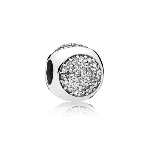 (image for) PANDORA Dazzling Droplet Clear CZ Charm - 796214CZ