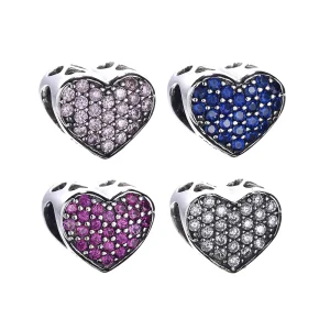 (image for) PANDORA Dazzling Heart Charm - PX0063-1