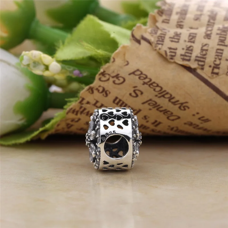 (image for) PANDORA Dazzling Snowflake Charm, Clear CZ - PX00307-1 - View 3