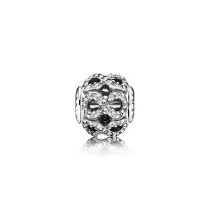 (image for) PANDORA DEDICATION Charm, Clear CZ - 796047CZ