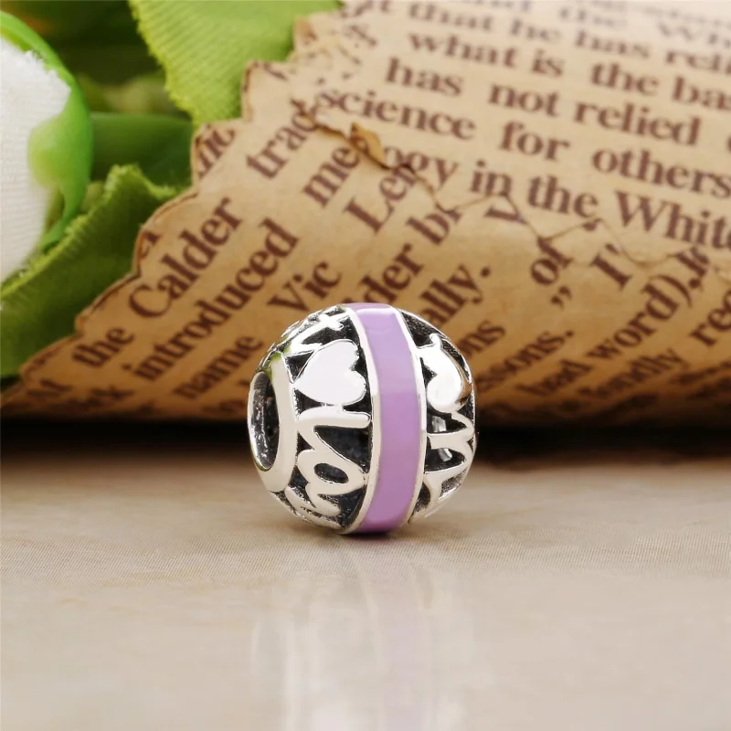 (image for) PANDORA Degrees of Love Charm, Mixed Enamel - 797244ENMX - View 2