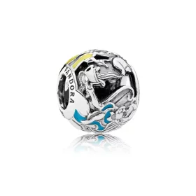 PANDORA Disney, Alice's Tea Party Charm, Mixed Enamel - 791896ENMX PANDORA Disney, Alice's Tea Party Charm, Mixed Enamel - 791896ENMX