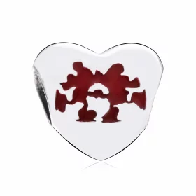 PANDORA Disney, Dancing Mickey & Minnie Heart - PD00154-1 PANDORA Disney, Dancing Mickey & Minnie Heart - PD00154-1
