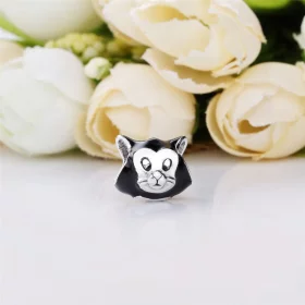 PANDORA Disney, Figaro Portrait Charm, Black Enamel - 797488EN16 PANDORA Disney, Figaro Portrait Charm, Black Enamel - 797488EN16